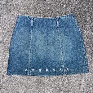 Guess Denim Mini Skirt 100% Cotton Women’s Size 28